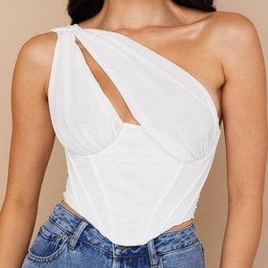 House of CB White Corset